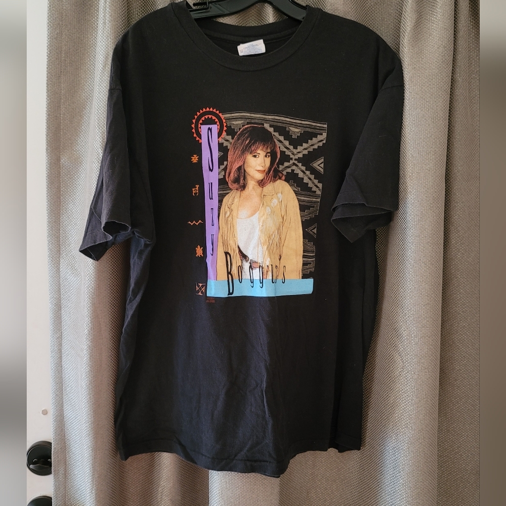 Rare Suzy Bogguss 1992 xl Voices in the Wind Concert tshirt